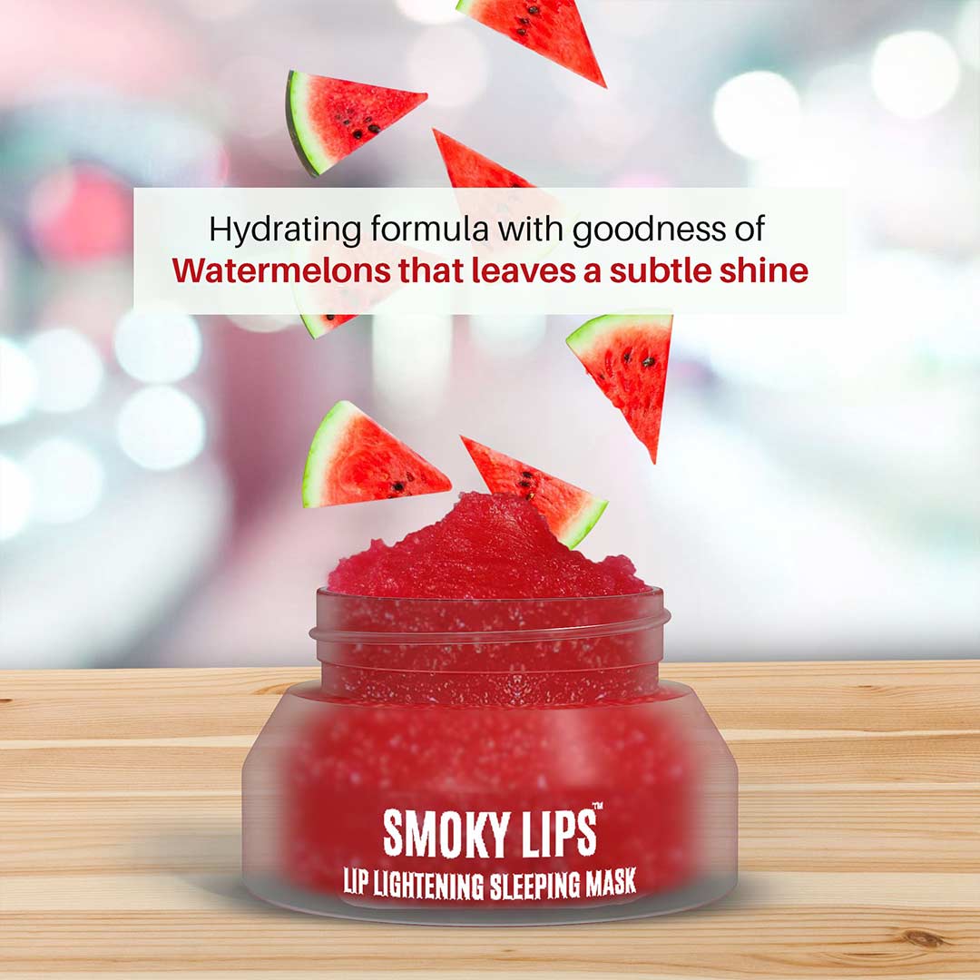 Vanity Wagon | Buy Cosmetofood Bioglam Smoky Lips Watermelon Licious Lip Lightening Sleeping Mask