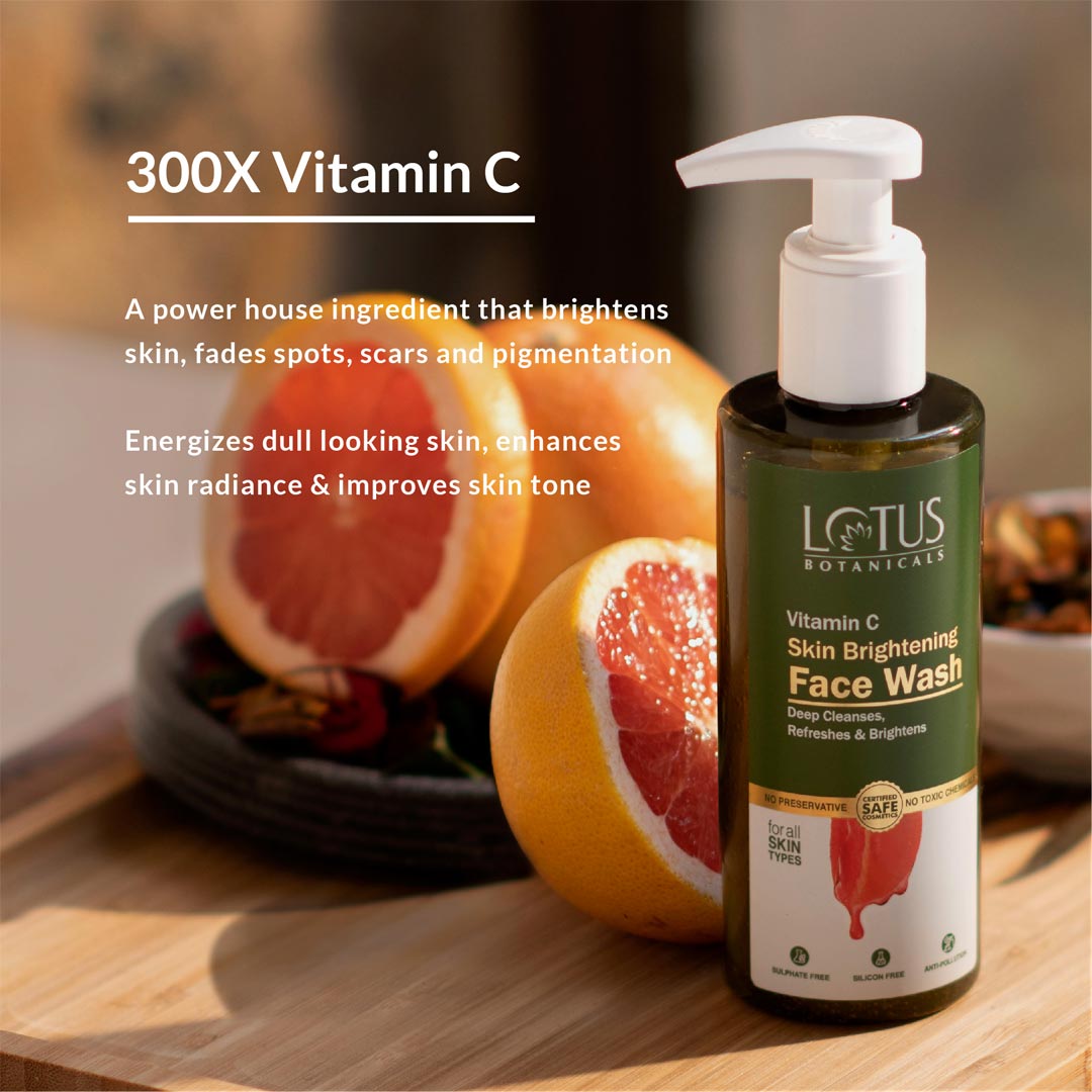 Vanity Wagon | Buy Lotus Botanicals Skin Brightening Face Wash with Vitamin C