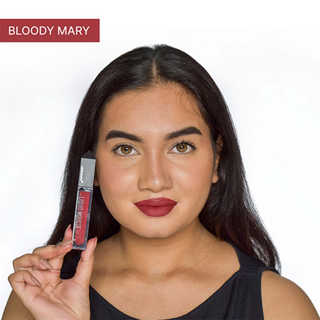 Vanity Wagon | Buy Love Earth Liquid Mousse Matte Finish Lipstick, Bloody Mary