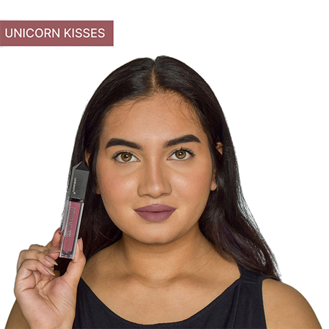 Vanity Wagon | Buy Love Earth Liquid Mousse Matte Finish Lipstick, Unicorn Kisses