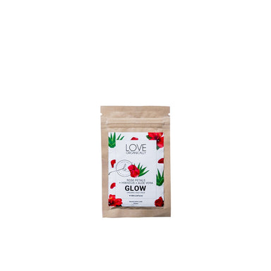 Vanity Wagon | Buy Love Organically Glow Organic Face Pack with Rose Petals, Hibiscus & Aloe Vera