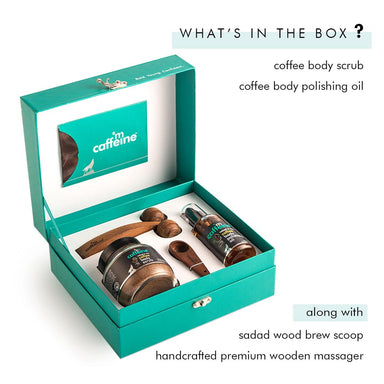 Vanity Wagon | Buy mCaffeine Coffee De-Stress Skin Care Gift Kit