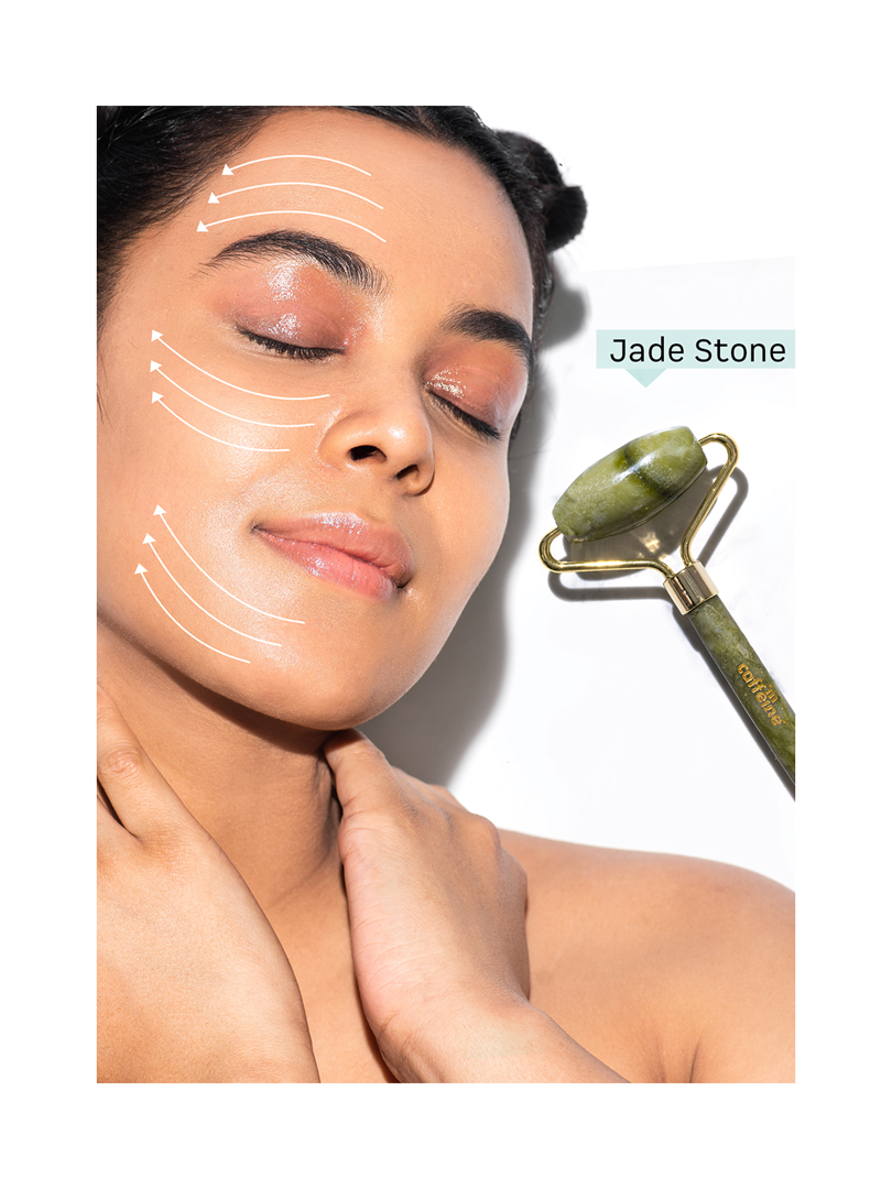 Vanity Wagon | Buy mCaffeine Jade Roller - Face Massager