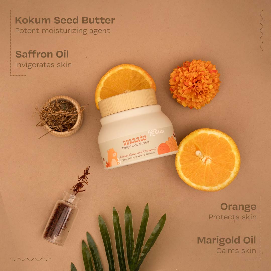 Vanity Wagon | Buy Maate Baby Body Butter with Kokum Butter & Orange Oil