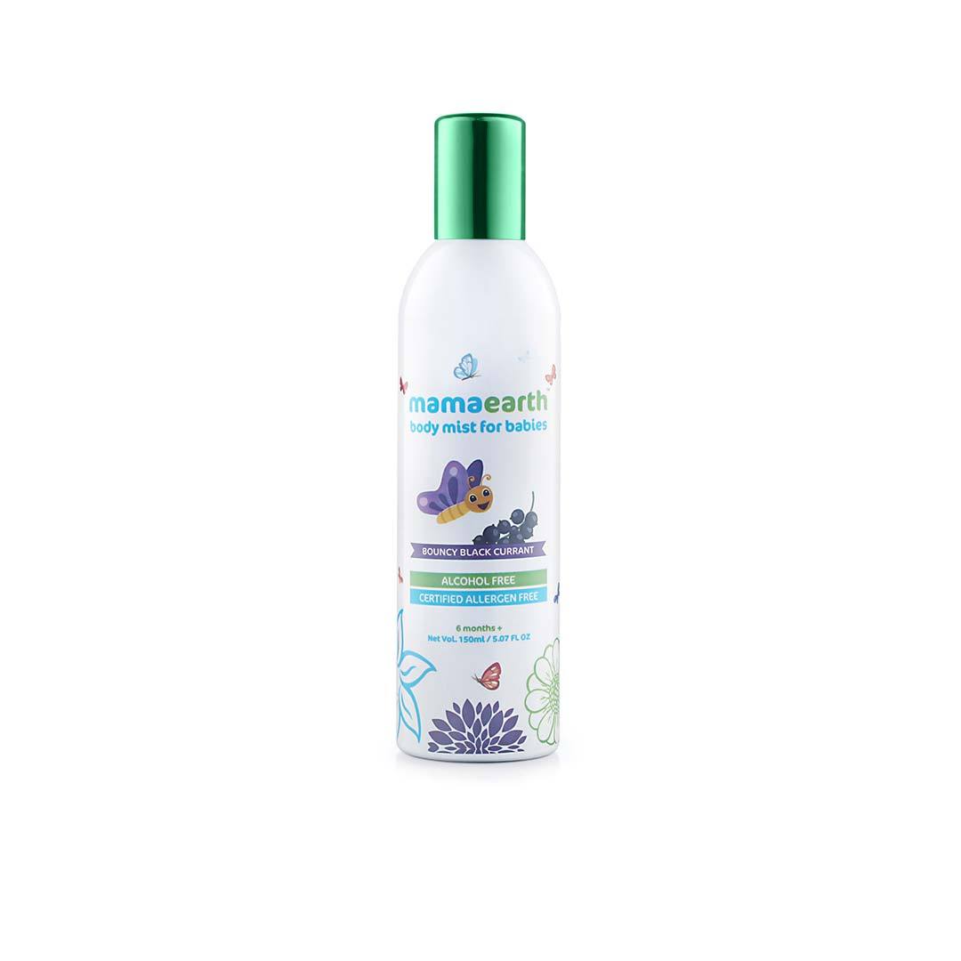 Mamaearth Body Mist for Babies with Bouncy Blackcurrant -1