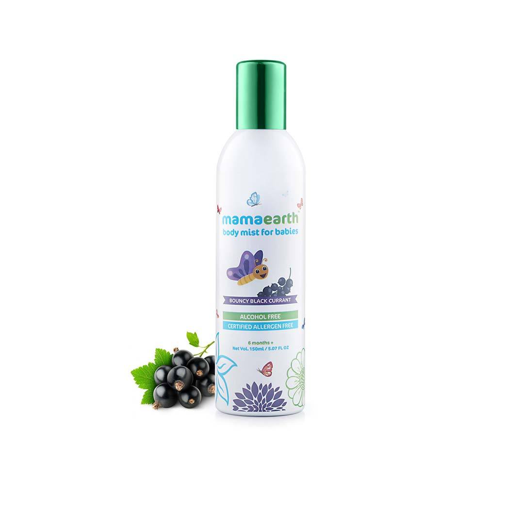 Mamaearth Body Mist for Babies with Bouncy Blackcurrant -2