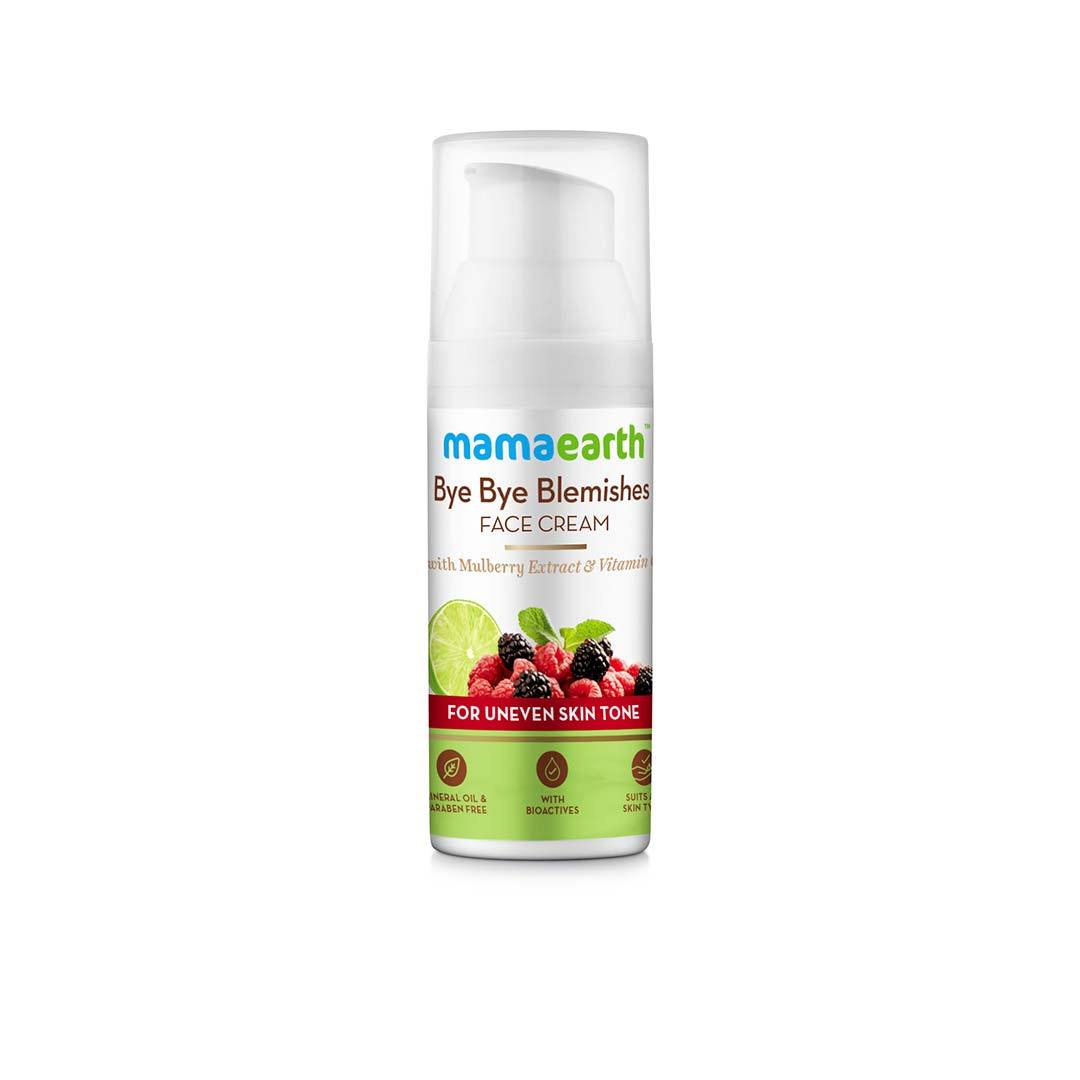 Mamaearth Bye Bye Blemishes Face Cream with Mulberry Extract and Vitamin C -1