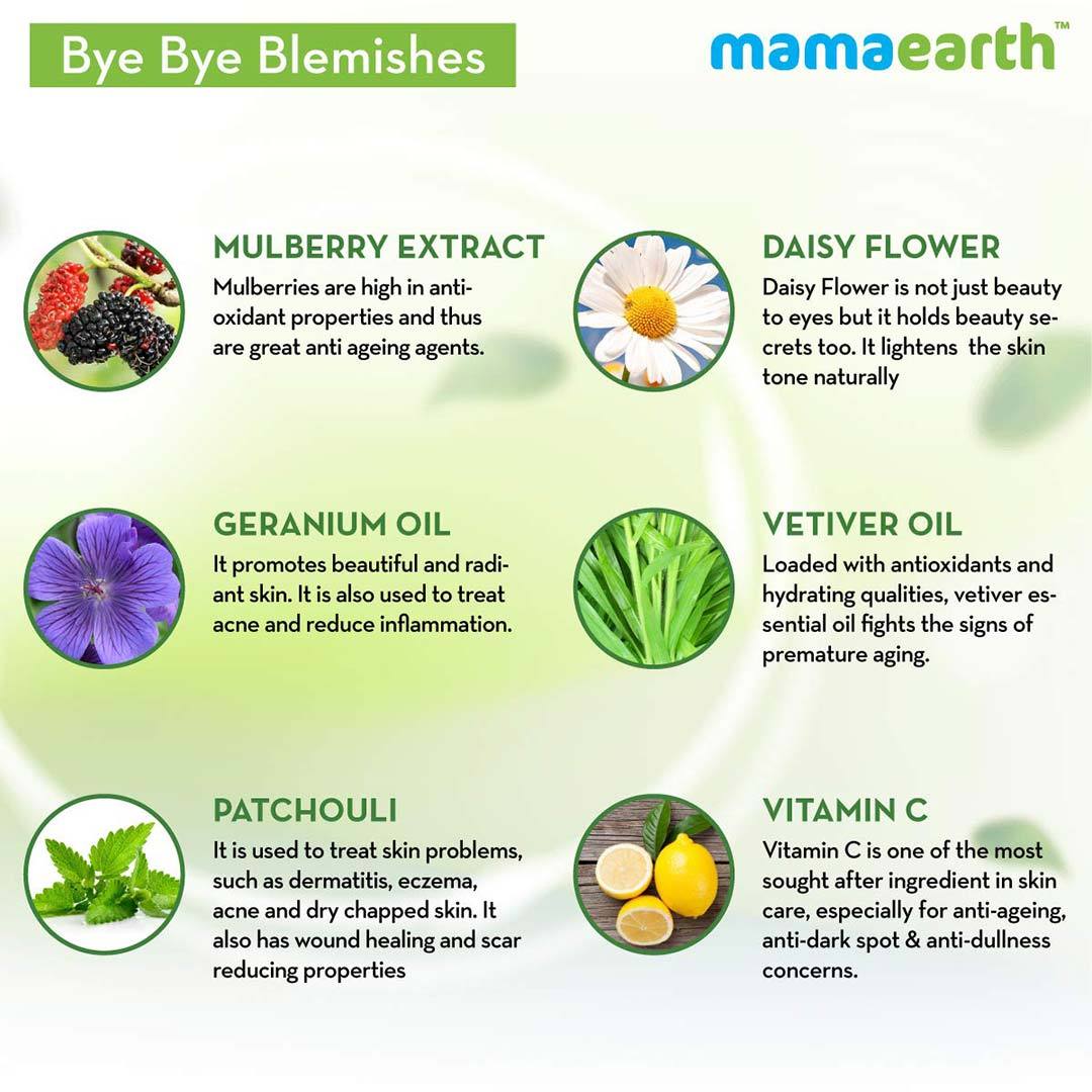Mamaearth Bye Bye Blemishes Face Cream with Mulberry Extract and Vitamin C -5