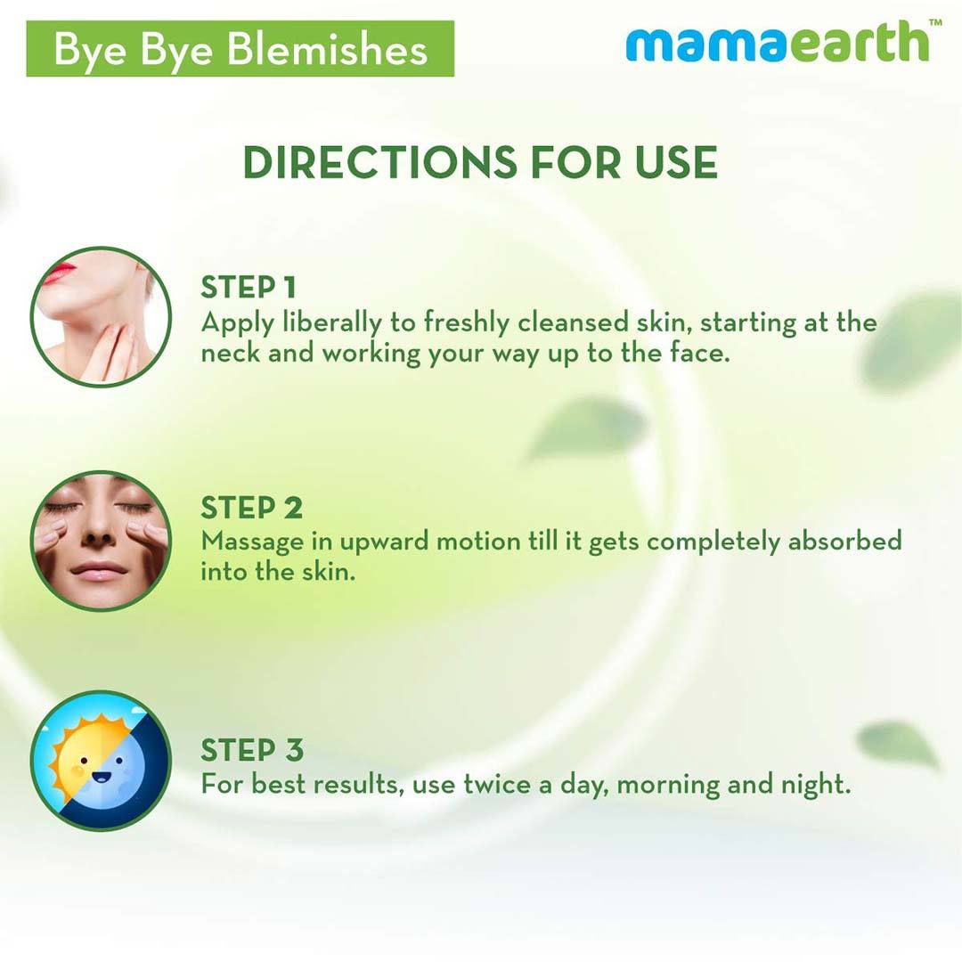 Mamaearth Bye Bye Blemishes Face Cream with Mulberry Extract and Vitamin C -6