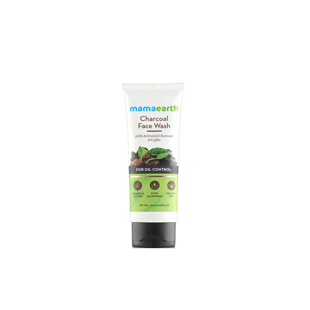 Vanity Wagon | Buy Mamaearth Charcoal Face Wash with Activated Charcoal & Coffee for Oil Control