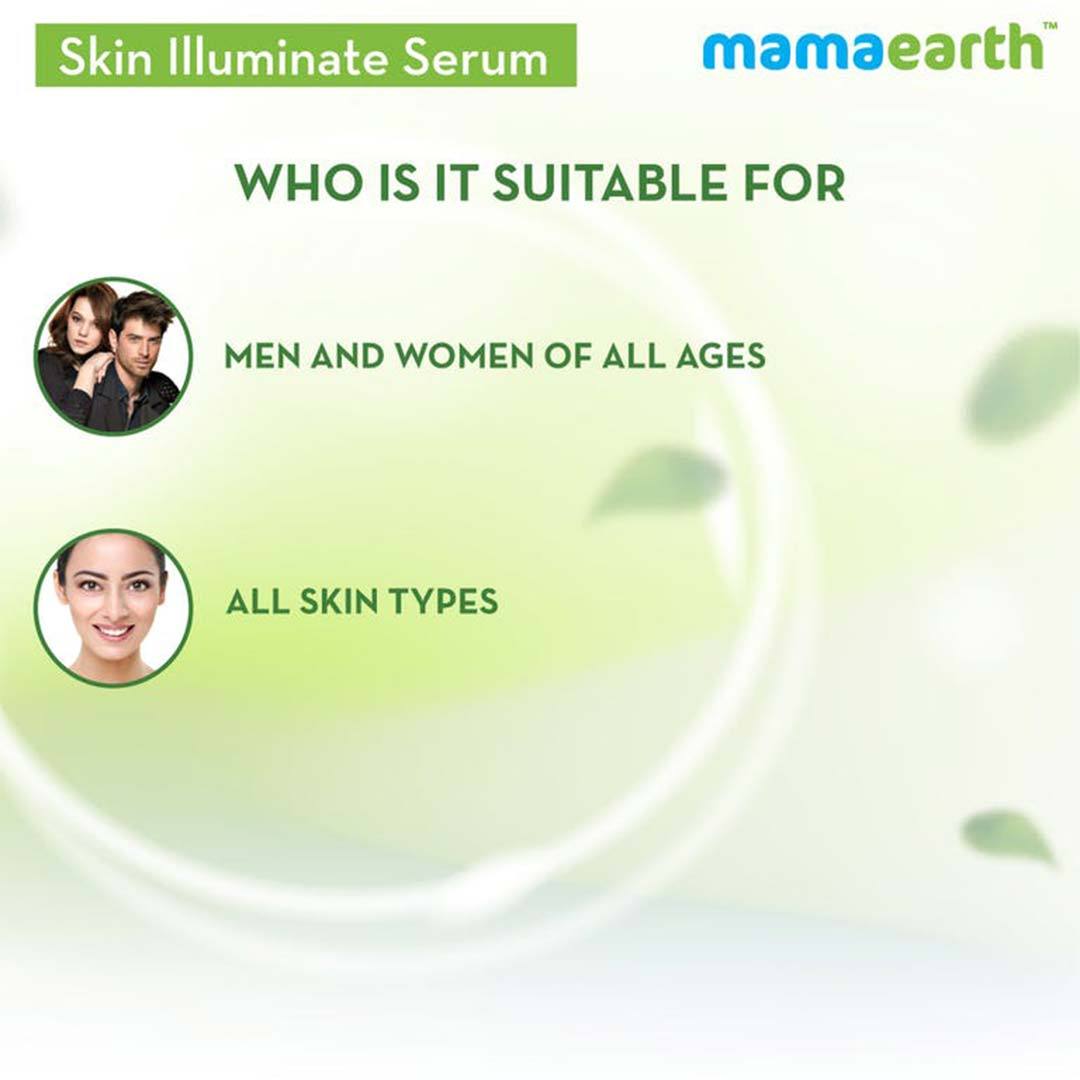 Mamaearth Skin Illuminate Face Serum with Vitamin C and Turmeric