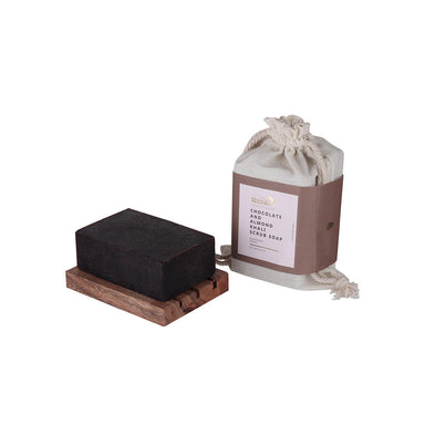 Vanity Wagon | Buy Mellow Chocolate & Almond Khali Body Scrub Soap