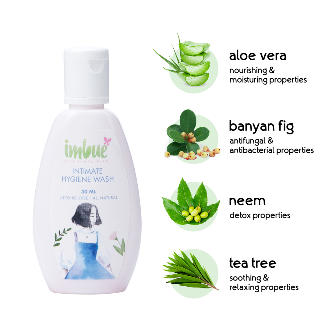 Vanity Wagon l Imbue Natural Intimate Hygiene Mini Wash- Pack of 2