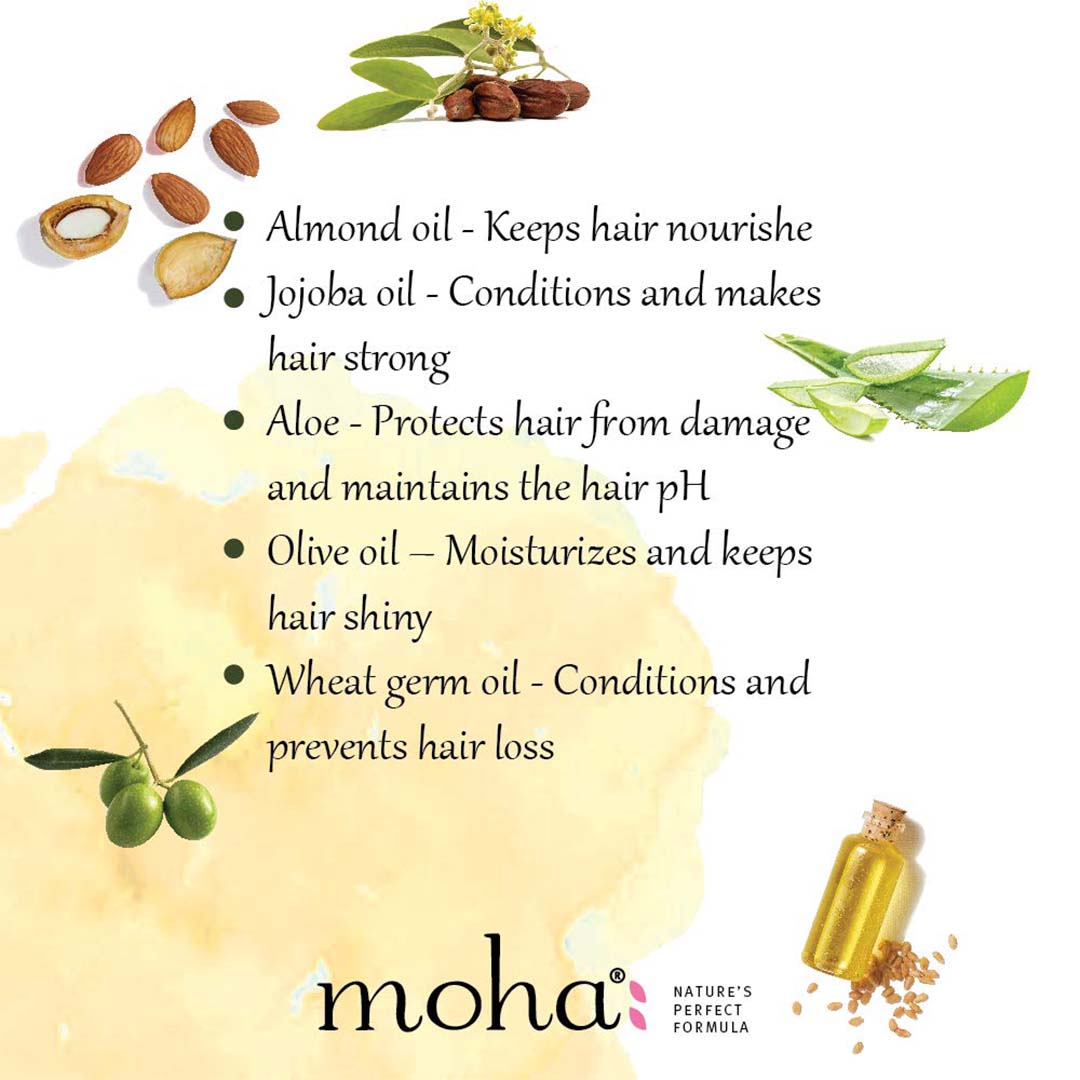 Vanity Wagon | Buy Moha Herbal Hair Conditioner with Aloe & Jojoba Oil