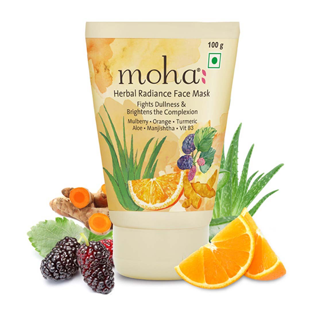 Vanity Wagon | Buy Moha Herbal Radiance Face Mask with Mulberry & Orange
