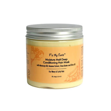 Vanity Wagon | Buy Fix My Curls Moisture Melt Deep Conditioning Hair Mask With Maracuja Oil, Banana Extract and Shea Butter