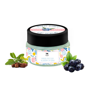 Vanity Wagon | Buy Moraze Pout Easy Blueberry Lip Scrub for Lightening & Brightening Dark Lips