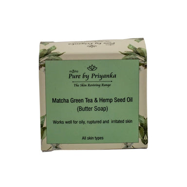 Vanity Wagon | Buy Myoho Pure By Priyanka Matcha Green Tea & Hemp Seed Oil Butter Soap