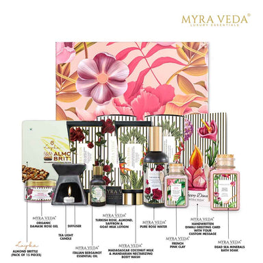 Vanity Wagon | Buy Myra Veda Luxury Escape Self-Care Heritage Hamper