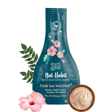 Vanity Wagon | Buy Nat Habit 5 Oil Hibiscus Fresh Hair NutriMask