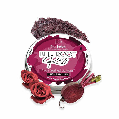 Vanity Wagon | Buy Nat Habit Fresh Crushed Lip Mura with Beetroot & Rose