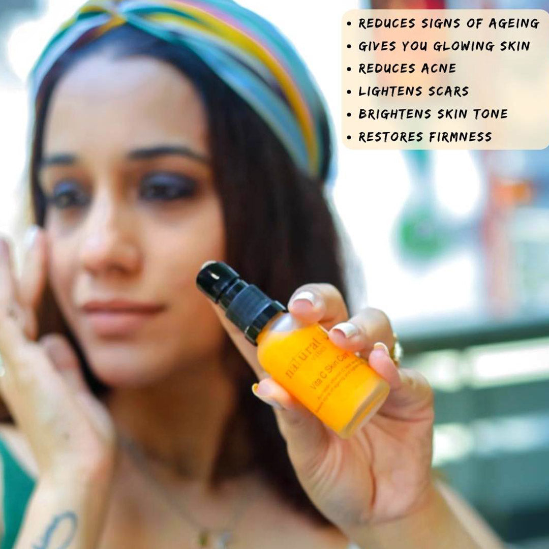 Vanity Wagon | Buy Natural Vibes Ayurvedic Vitamin C Face Serum