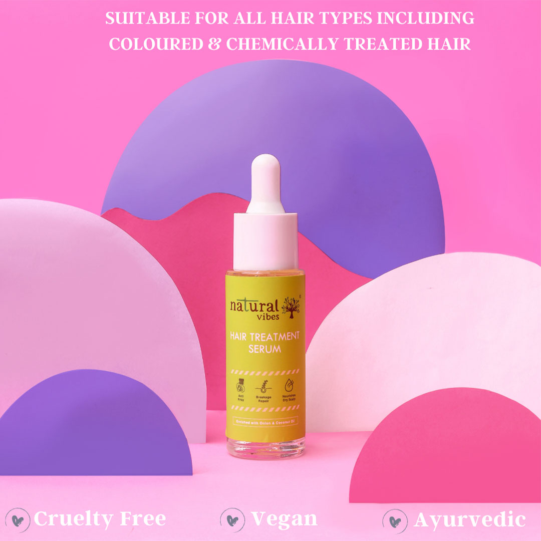 Vanity Wagon | Buy Natural Vibes Hair Treatment Serum with Onion & Coconut Oil