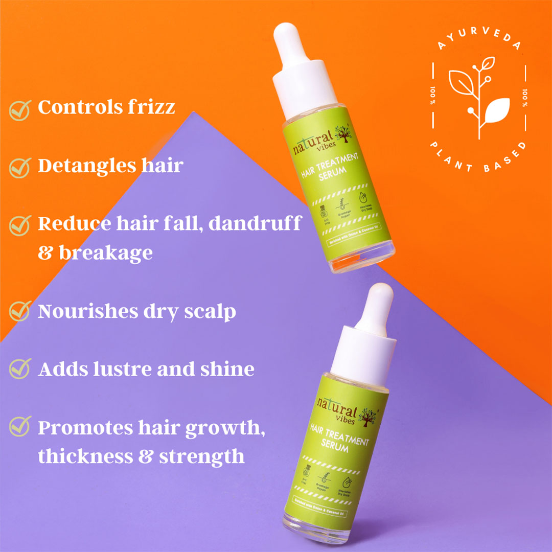 Vanity Wagon | Buy Natural Vibes Hair Treatment Serum with Onion & Coconut Oil