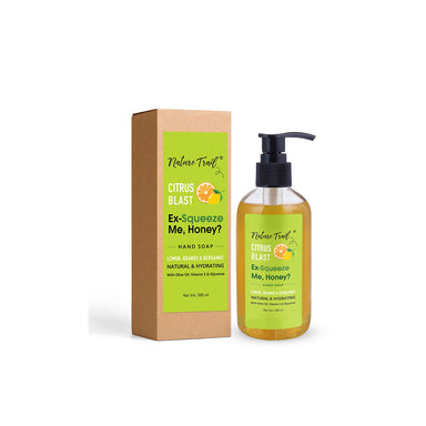 Vanity Wagon | Buy Nature Trail Citrus Blast Natural Handwash with Olive, Lemon, Orange & Bergamot Oils