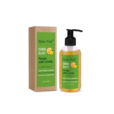 Vanity Wagon | Buy Nature Trail Citrus Blast Organic Body Wash with Jojoba Oil & Aloe