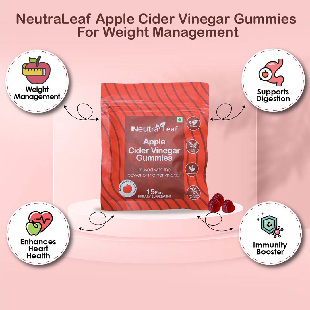 Vanity Wagon | Buy NeutraLeaf Apple Cider Vinegar Gummies for Weight Loss