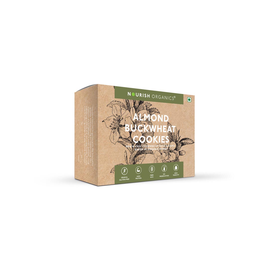 Vanity Wagon | Buy Nourish Organics Almond Buckwheat Cookies
