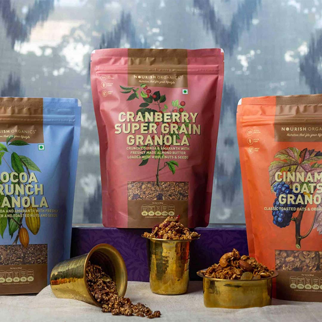 Vanity Wagon | Buy Nourish Organics Granola Gifting Pack