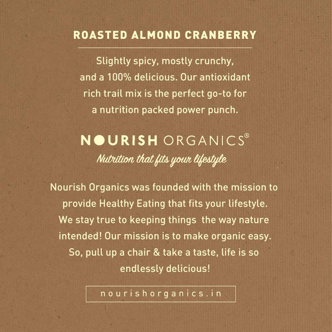 Vanity Wagon | Buy Nourish Organics Roasted Almond Cranberry