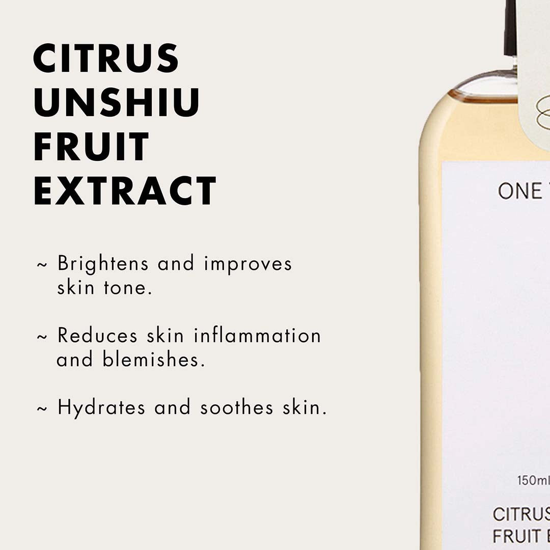 Vanity Wagon | Buy ONE THING Citrus Unshiu Fruit Extract