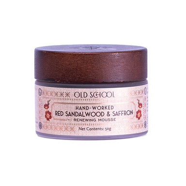 Vanity Wagon | Buy Old School Rituals Hand-Worked Red Sandalwood & Saffron Renewing Mousse