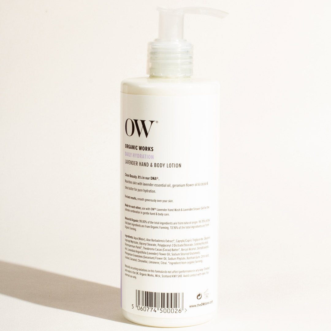 Vanity Wagon | Buy Organic Works Daily Hydration Lavender Hand & Body Lotion