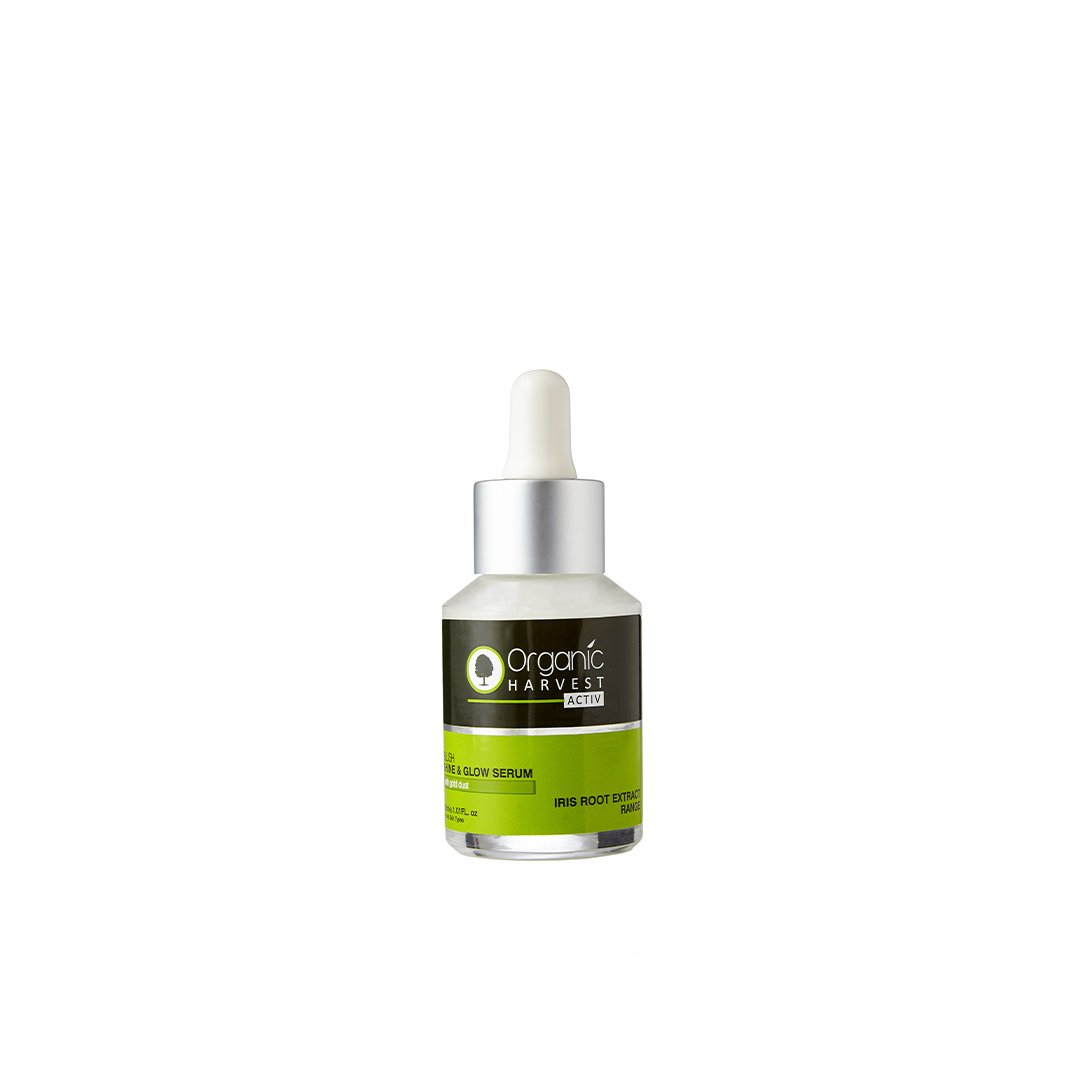 Organic Harvest Activ, Blush, Shine and Glow Serum with Gold Dust and Iris Root Extract