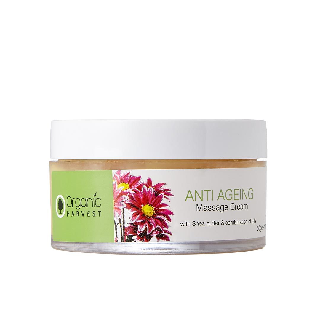 Organic Harvest Anti Ageing Masaage Cream with Shea Butter