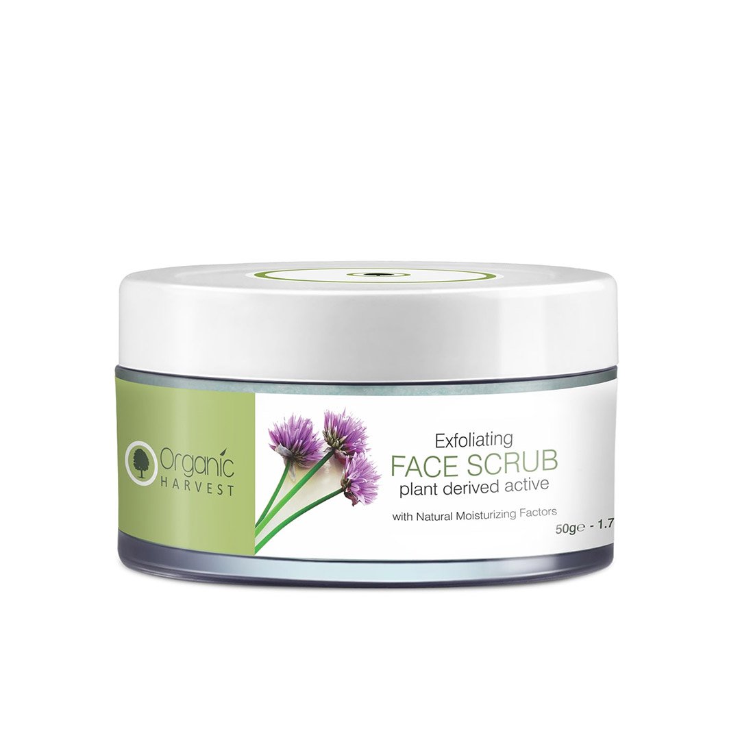 Organic Harvest Exfoliating Face Scrub with Olive Oil