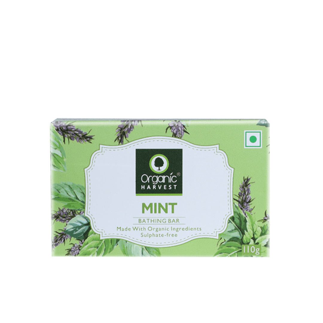 Organic Harvest Mint Bathing Bar Soap