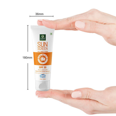 Organic Harvest Sunscreen for All Skin Types, Matte Finish and Water Resistant with SPF 30 PA+++ -2