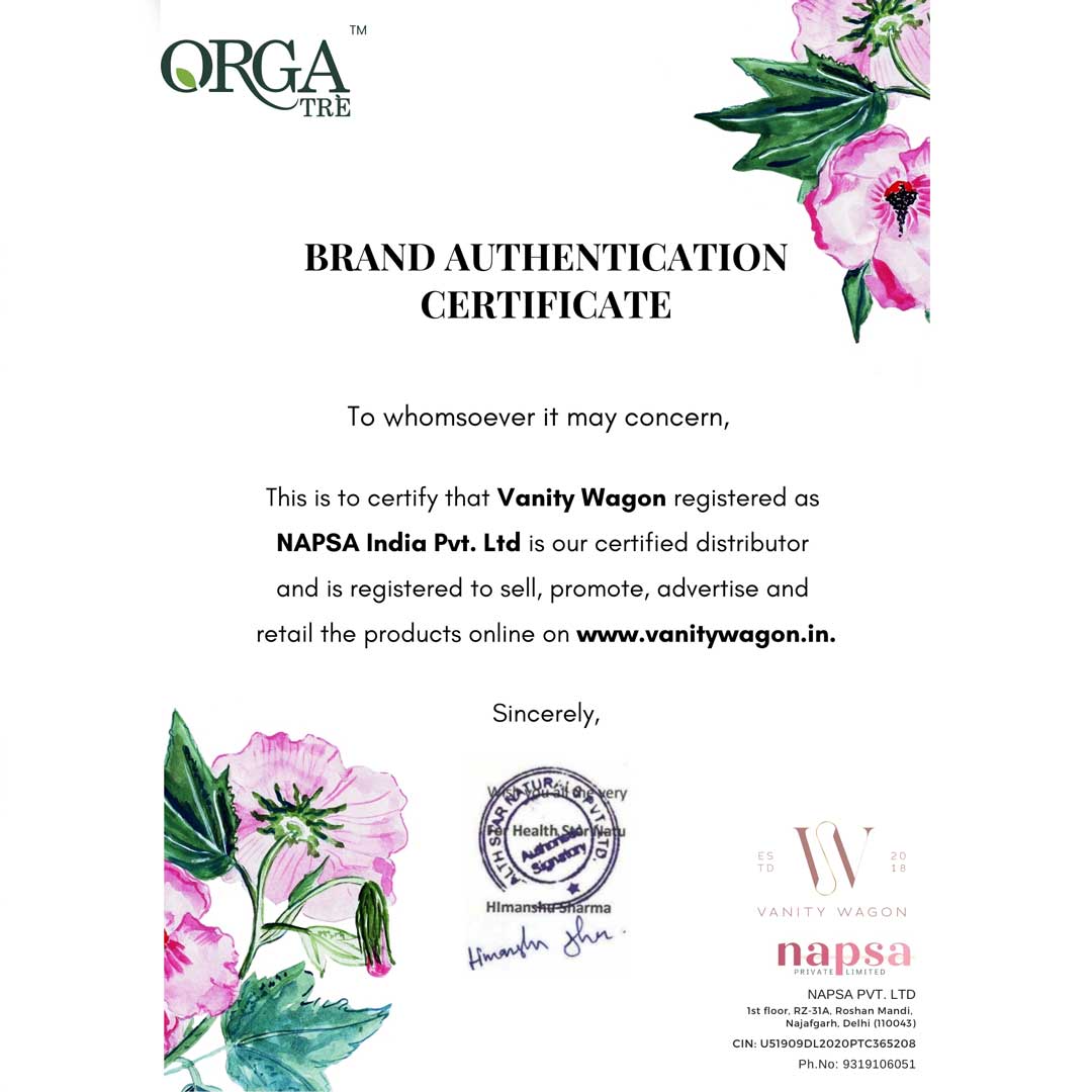 Vanity Wagon | Buy Orgatre Hair Growth Oil with Ginger Oil, Turmeric Oil & Bhringraj Oil