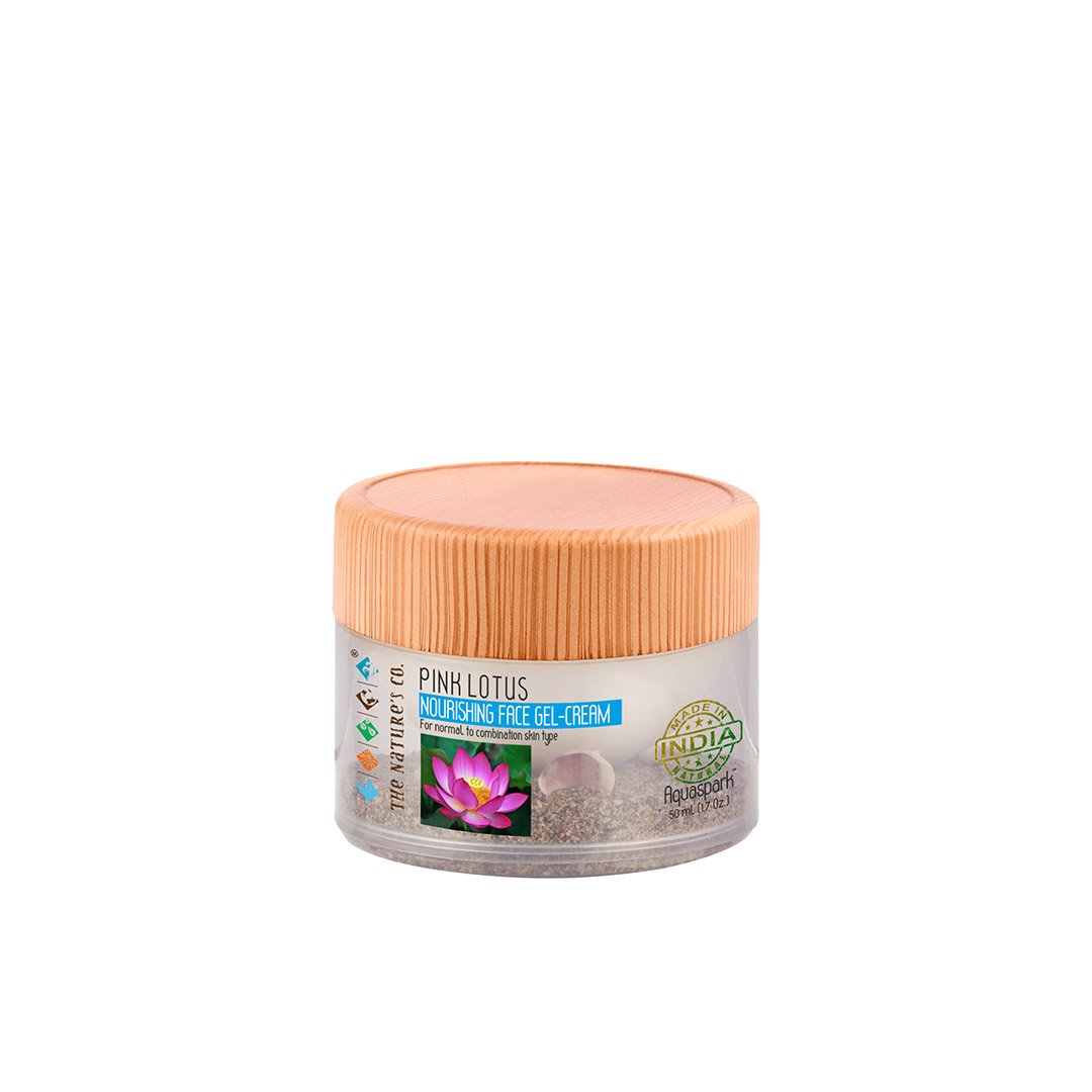 Vanity Wagon | Buy The Nature's Co. Pink Lotus  Nourishing Face Gel-Cream