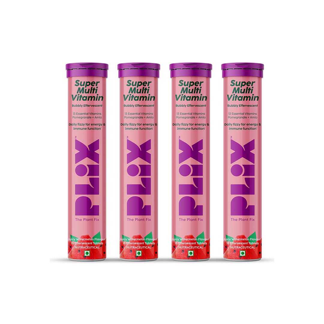 Vanity Wagon | Buy PLIX Multivitamin 15 Effervescent Tablets for Daily Nutrition, Immunity, Energy, Enhanced Performance & Stamina