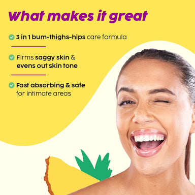 Vanity Wagon | Buy PLIX Pineapple 3% Kojic Acid Cream for Intimate Hygiene