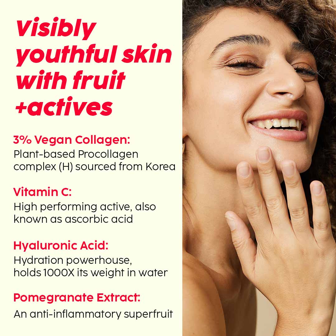 Vanity Wagon | Buy PLIX Pomegranate Collagen Bounce Serum for Fine Lines and Wrinkles