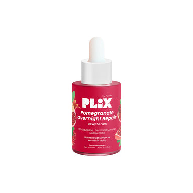 Vanity Wagon | Buy PLIX Pomegranate Overnight Repair Dewy Serum for Anti-Aging, Fine Lines and Wrinkles