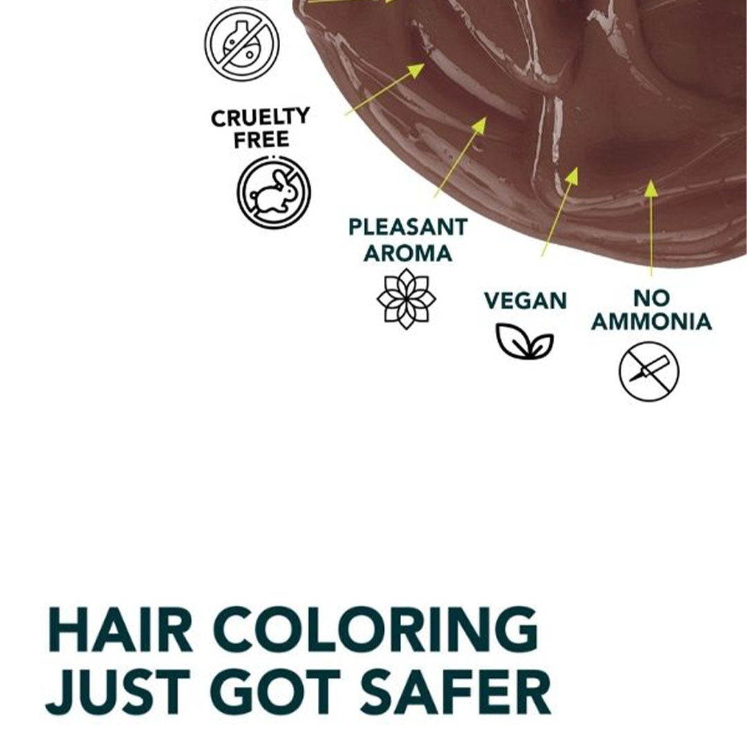 Vanity Wagon | Buy Paradyes Ammonia Free Semi-Permanent Hair Color Jar, Coffee Brown