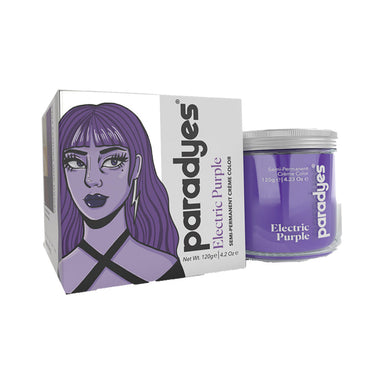 Vanity Wagon | Buy Paradyes Semi Permanent Creme Color Jar Only, Electric Purple